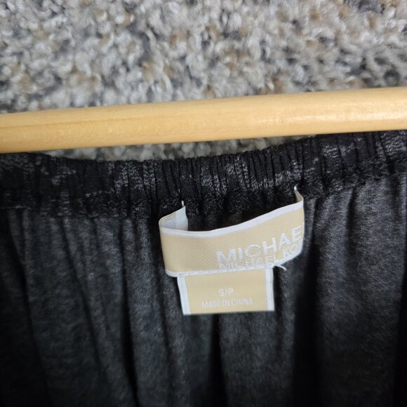 Michael Kors Top Womens Small Black Off The Shoulder Dolman Sleeve Blouse - Picture 6 of 7